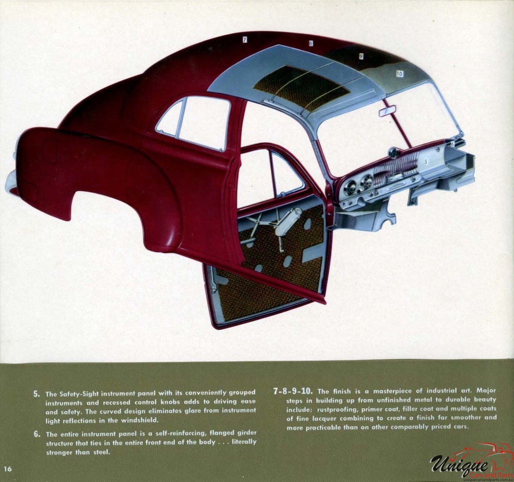 1952 Chevrolet Engineering Features Brochure Page 49